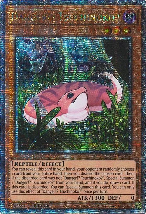 Danger!? Tsuchinoko? - Quarter Century Secret Rare