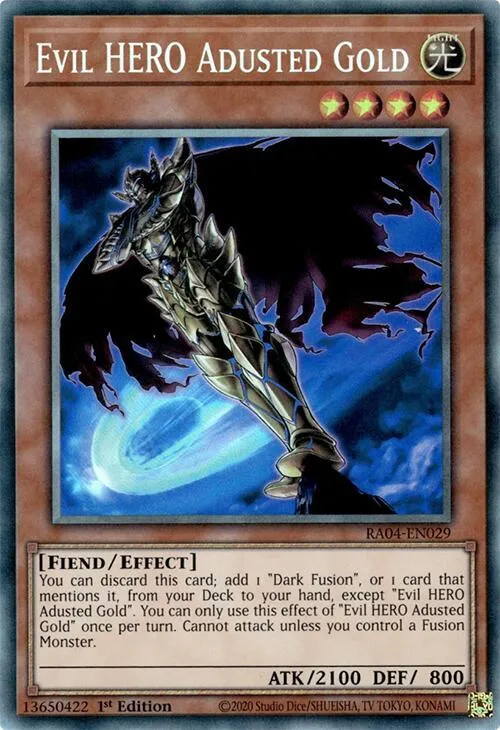 Evil HERO Adusted Gold - Pcr