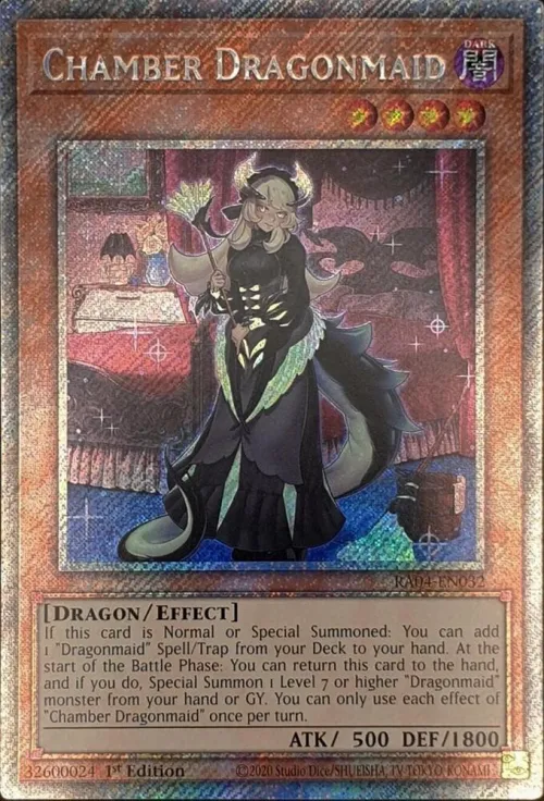 Chamber Dragonmaid - Platinum Secret Rare