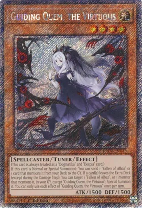 Guiding Quem, the Virtuous - Platinum Secret Rare