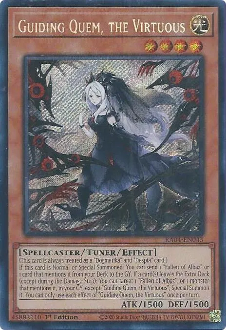 Guiding Quem, the Virtuous - Secret Rare