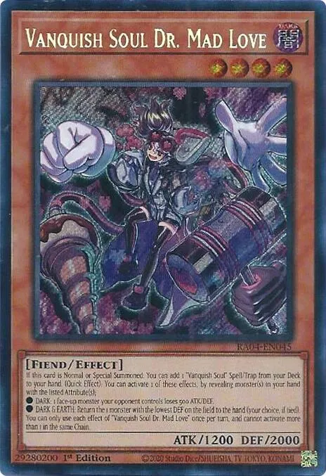 Vanquish Soul Dr. Mad Love - Secret Rare