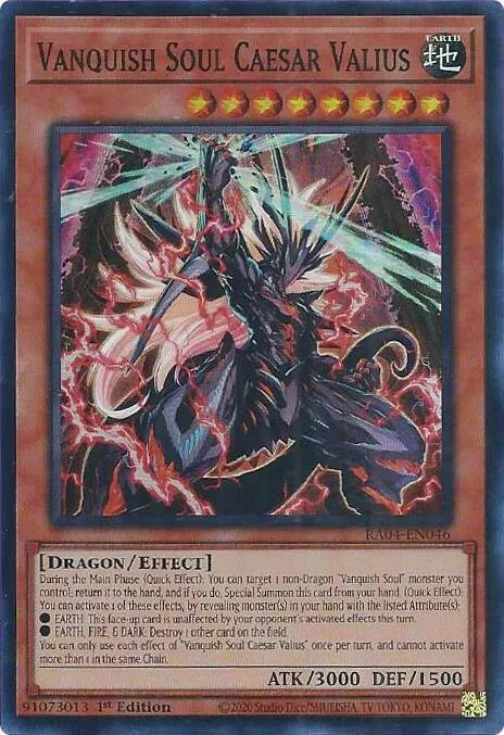 Vanquish Soul Caesar Valius - 1st Edition