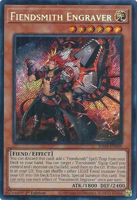 Fiendsmith Engraver - Secret Rare