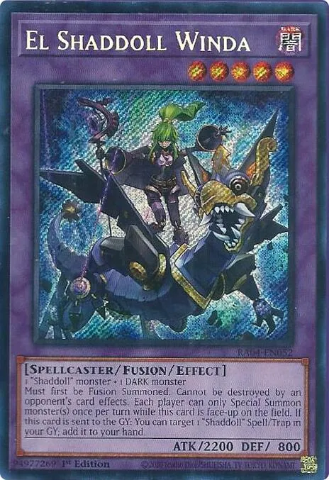 El Shaddoll Winda - Secret Rare