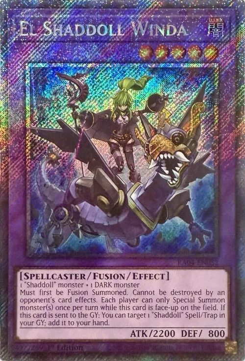 El Shaddoll Winda - Platinum Secret Rare