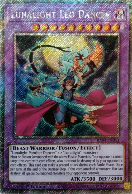 Lunalight Leo Dancer - Platinum Secret Rare