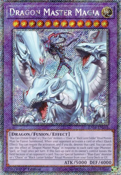 Dragon Master Magia - Platinum Secret Rare