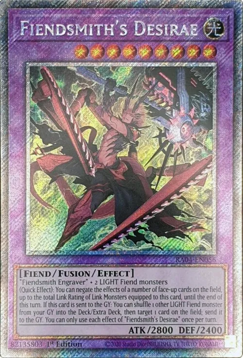 Fiendsmith's Desirae - Platinum Secret Rare