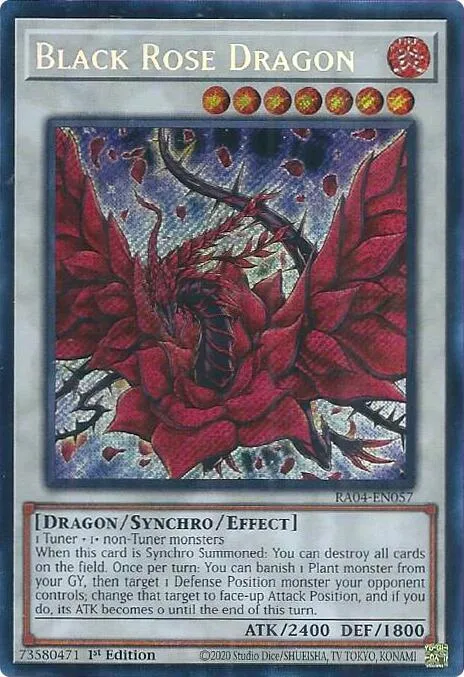 Black Rose Dragon - Secret Rare