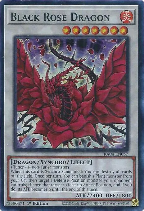 Black Rose Dragon - 1st Edition