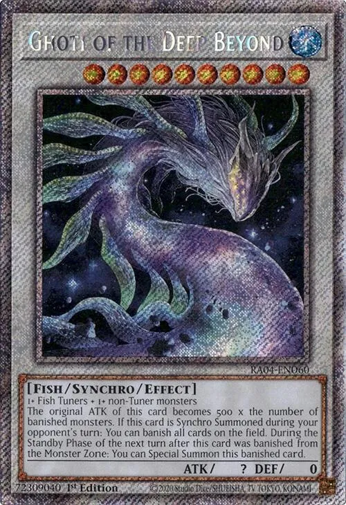 Ghoti of the Deep Beyond - Platinum Secret Rare