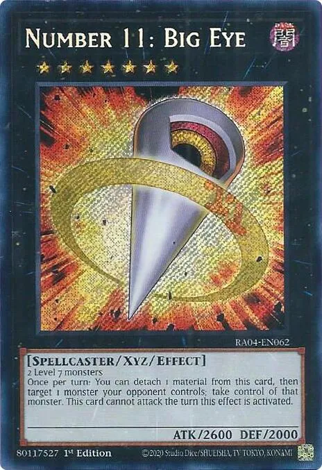 Number 11: Big Eye - Secret Rare