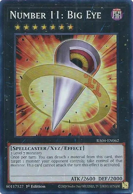 Number 11: Big Eye - 1st Edition