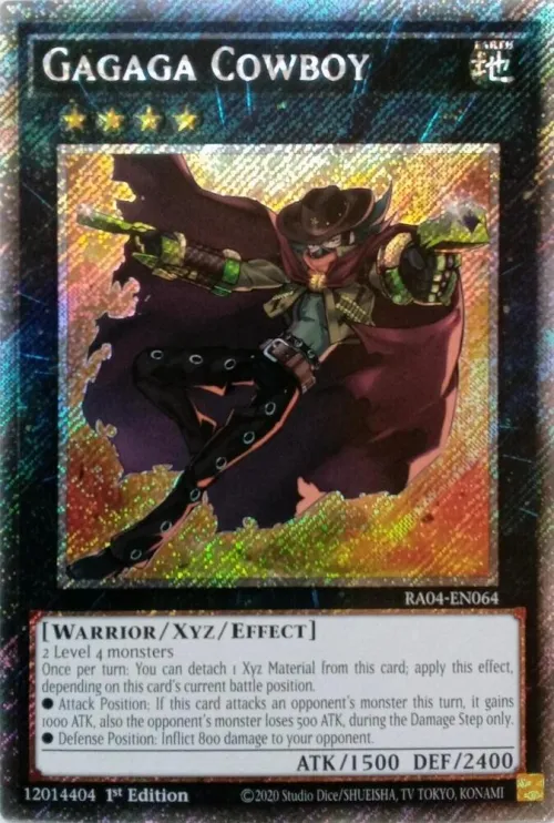 Gagaga Cowboy - Platinum Secret Rare