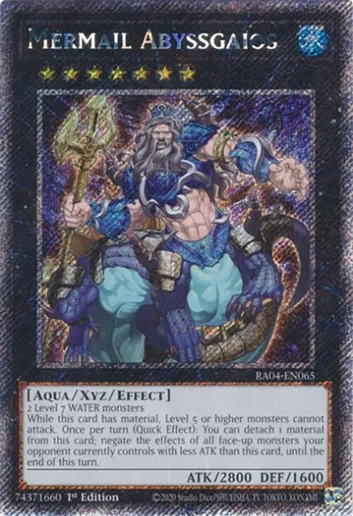 Mermail Abyssgaios - Platinum Secret Rare