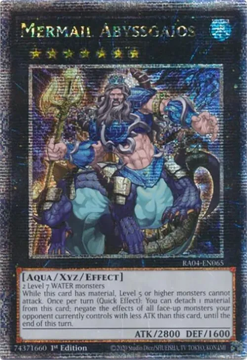 Mermail Abyssgaios - Quarter Century Secret Rare