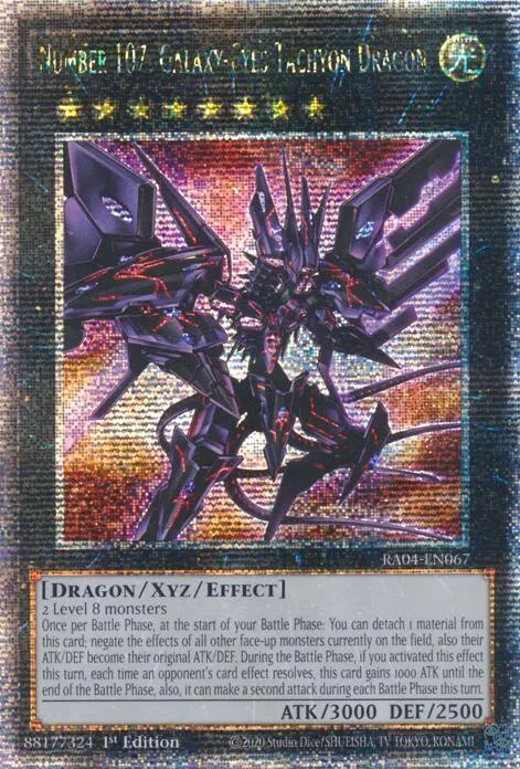 Number 107: Galaxy-Eyes Tachyon Dragon