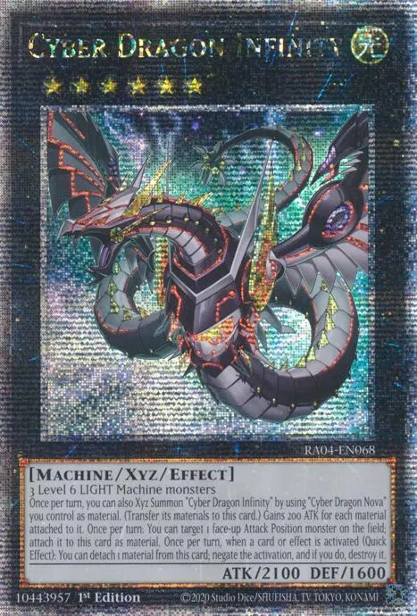Cyber Dragon Infinity - Alternate Art Quarter Century 