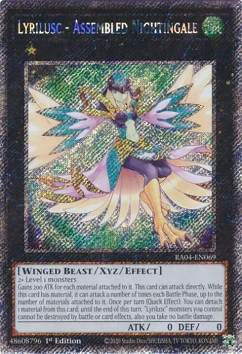 Lyrilusc - Assembled Nightingale - Platinum Secret Rare