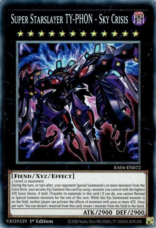 Super Starslayer TY-PHON - Sky Crisis - Pcr