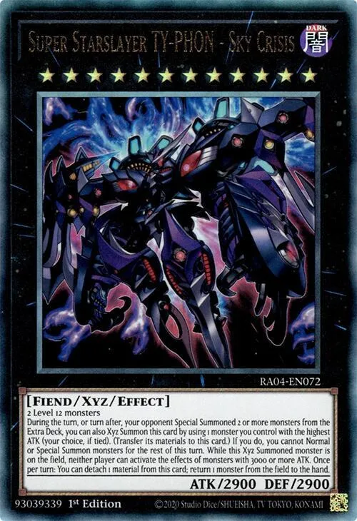 Super Starslayer TY-PHON - Sky Crisis - Pur