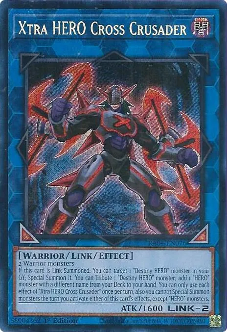 Xtra HERO Cross Crusader - Secret Rare