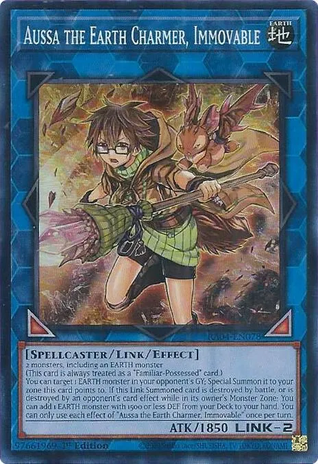 Aussa the Earth Charmer, Immovable - 1st Edition