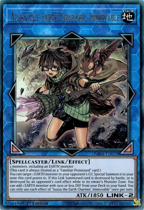 Aussa the Earth Charmer, Immovable - Pur