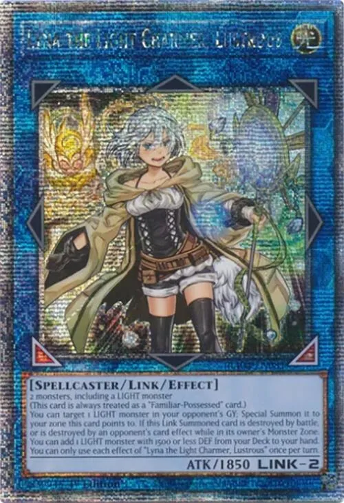 Lyna the Light Charmer, Lustrous - Quarter Century Secret Rare
