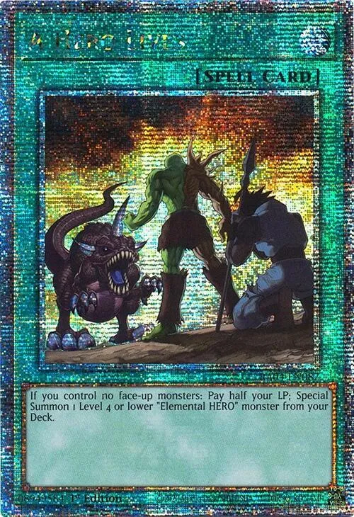 A Hero Lives - Quarter Century Secret Rare