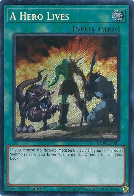 A Hero Lives - Secret Rare