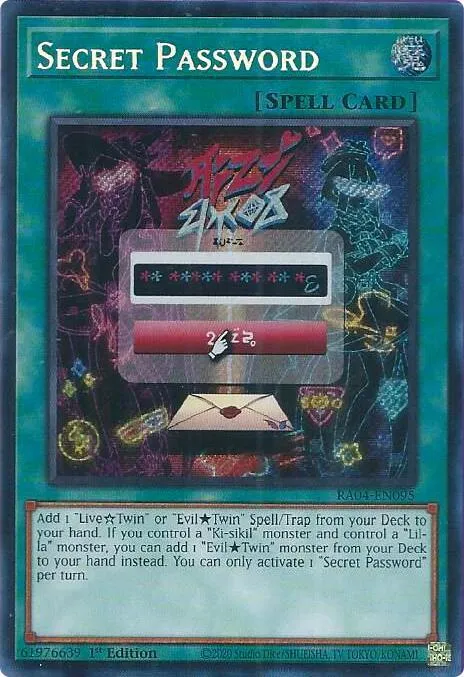 Secret Password - Secret Rare