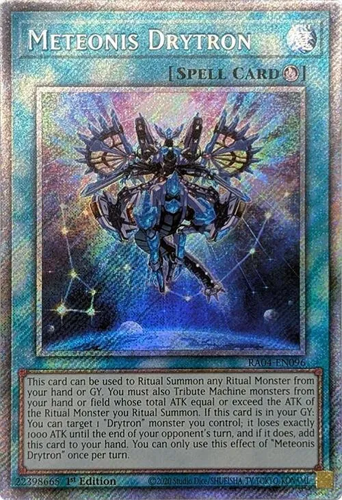 Meteonis Drytron - Platinum Secret Rare