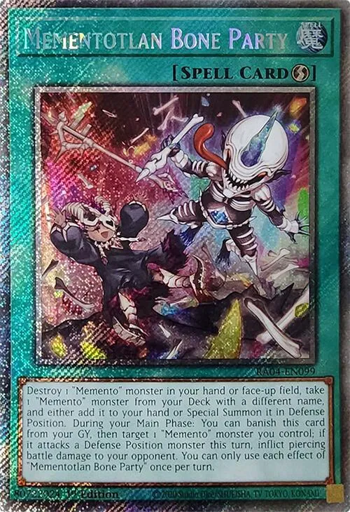 Mementotlan Bone Party - Platinum Secret Rare