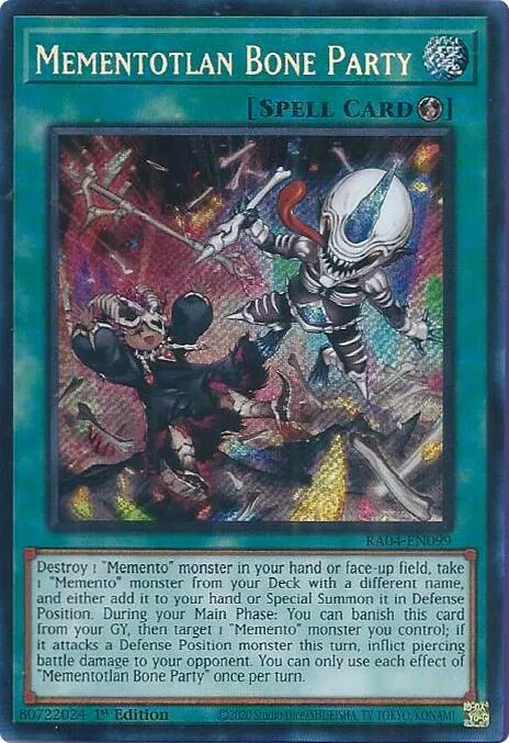 Mementotlan Bone Party - Secret Rare