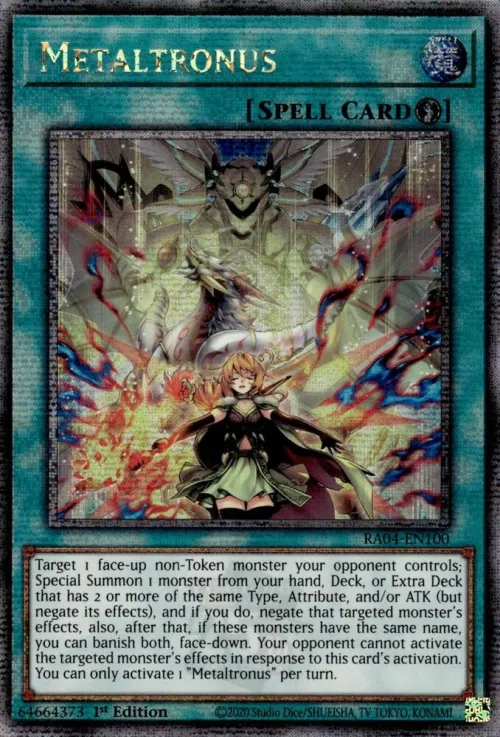 Metaltronus - Quarter Century Secret Rare