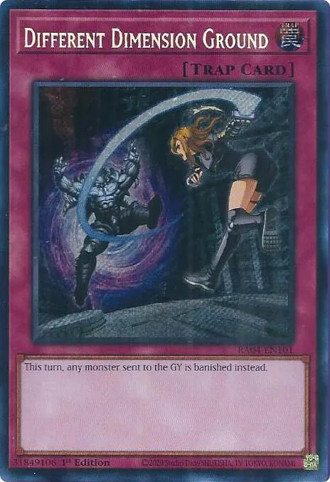 Different Dimension Ground - Secret Rare