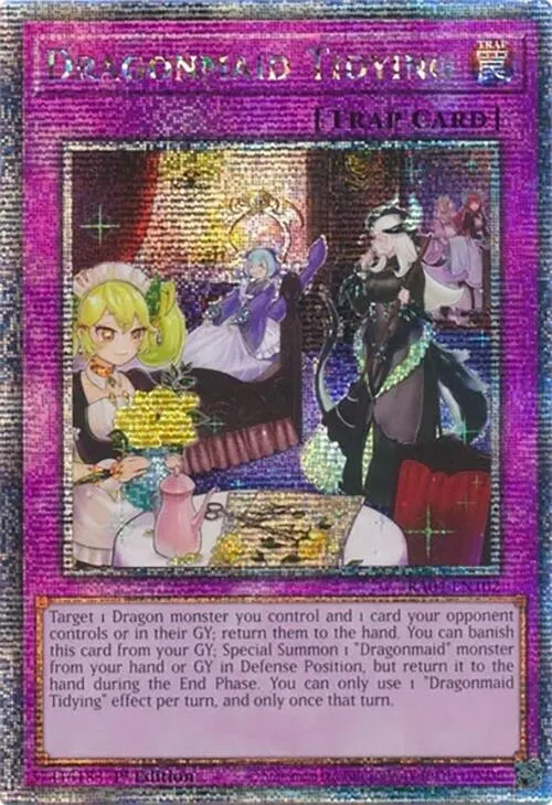 Dragonmaid Tidying - Quarter Century Secret Rare