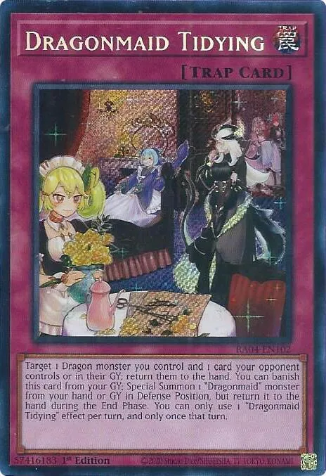 Dragonmaid Tidying - Secret Rare