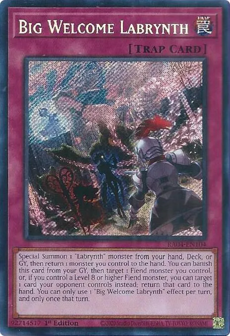Big Welcome Labrynth - Secret Rare