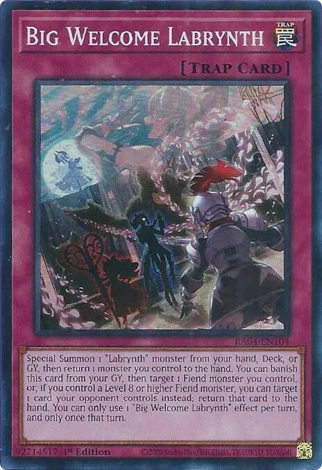 Big Welcome Labrynth - 1st Edition