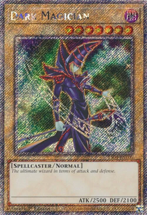 Dark Magician - 6th Art Platinum Secret Rare