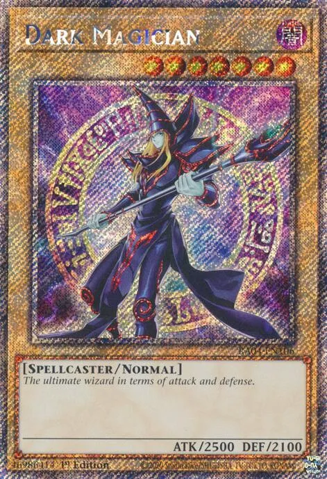 Dark Magician - 8th Art Platinum Secret Rare