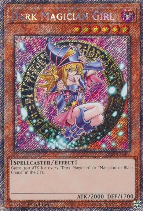 Dark Magician Girl - 3rd Art Platinum Secret Rare