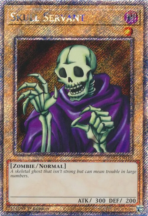 Skull Servant - Platinum Secret Rare