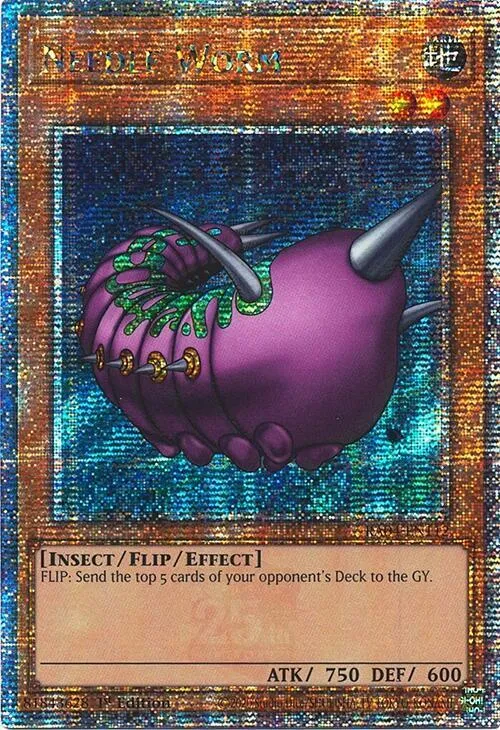 Needle Worm - Quarter Century Secret Rare