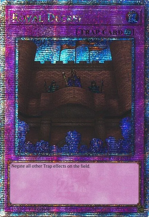 Royal Decree - Quarter Century Secret Rare