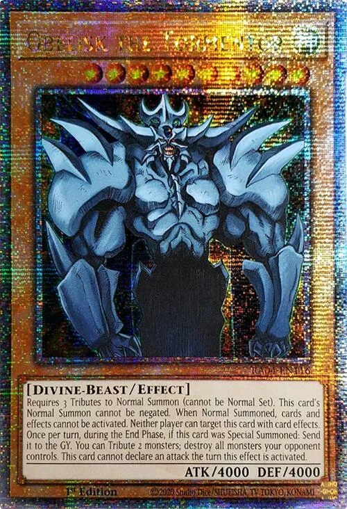 Obelisk the Tormentor - Quarter Century Secret Rare