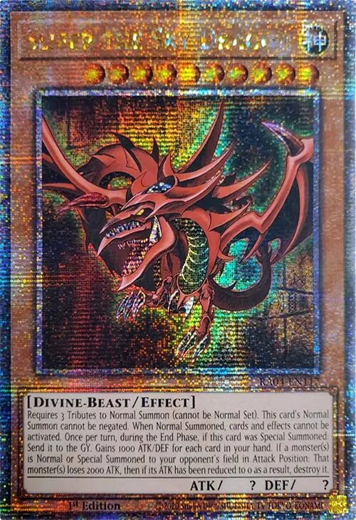 Slifer the Sky Dragon - Quarter Century Secret Rare